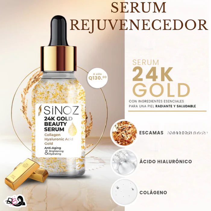 Pack Masajeador Facial + Serum24K